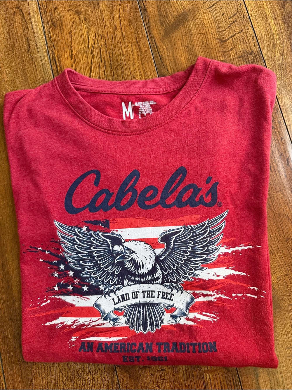 Cabela's Land of the free  Tee